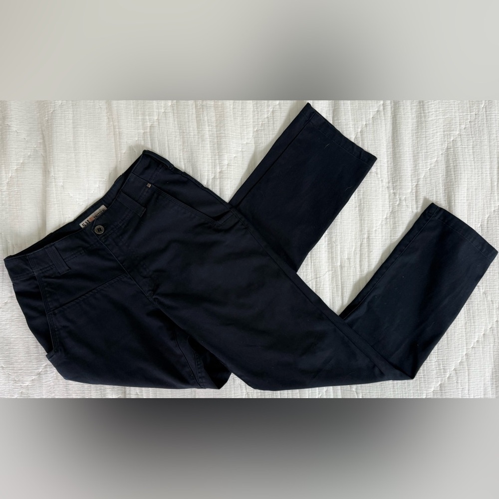 5.11 Tactical Edge Chino Pants 30x32 Navy Blue Flex-Tac Stretch Duty 74481